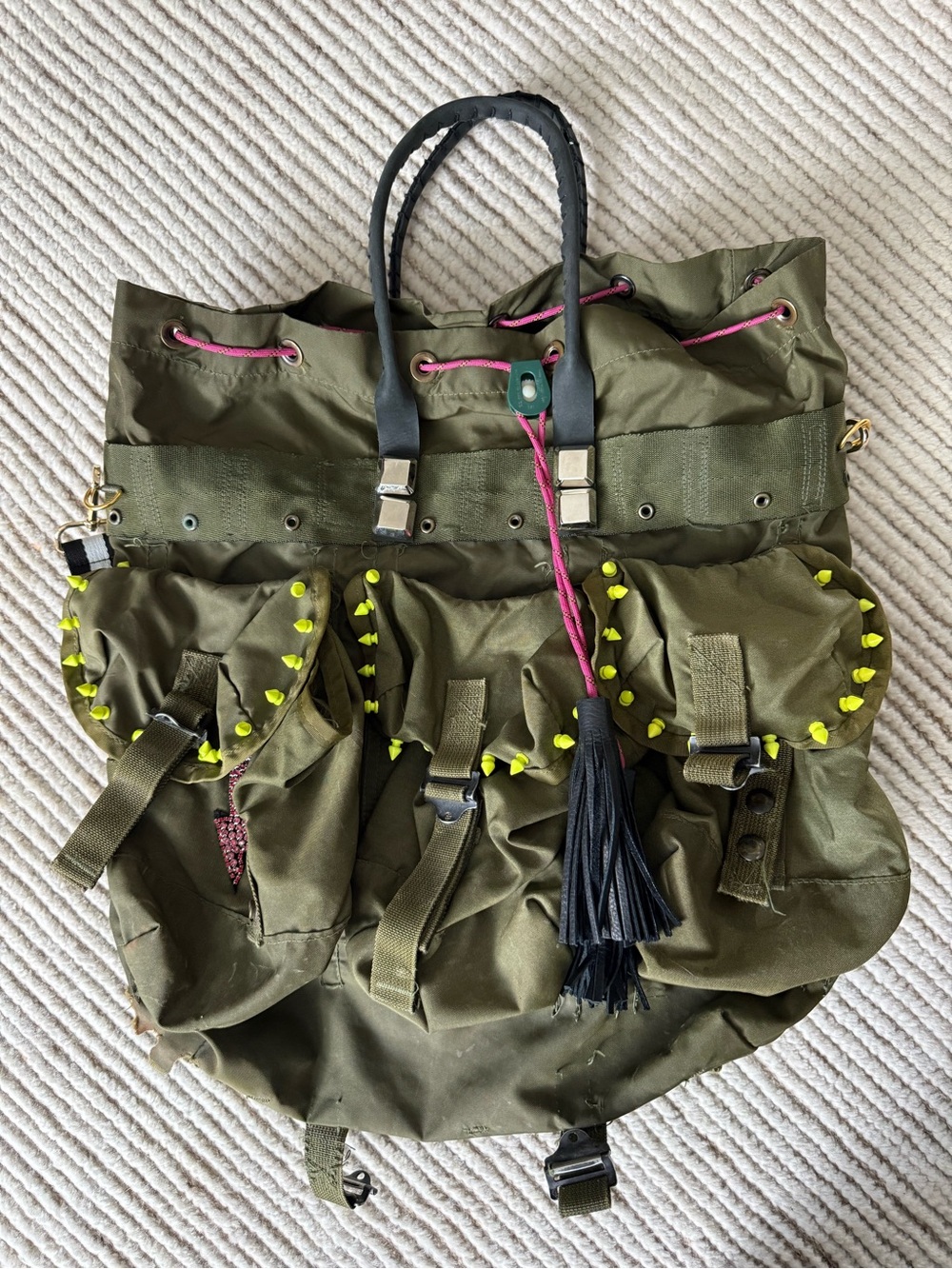 Rank & Sugar Vintage Vietnam Era Alice Bag